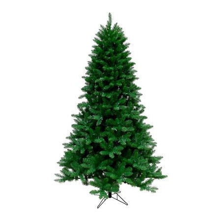 Almo Fulfillment Services Christmas Time Artificial Christmas Tree - 6.5 Ft. Greenland Tree - Clear LED Lights CT-GT065-LED